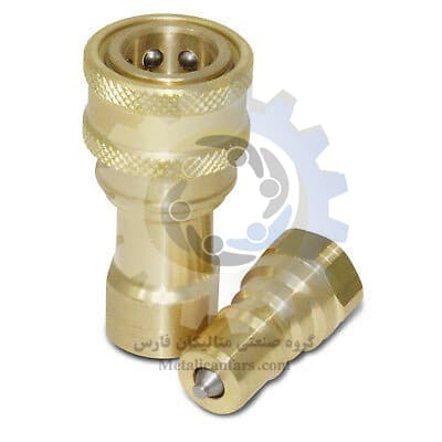 متالیکان فارس-کوپلینگ برنجی سری KZF - ISO 7241-B